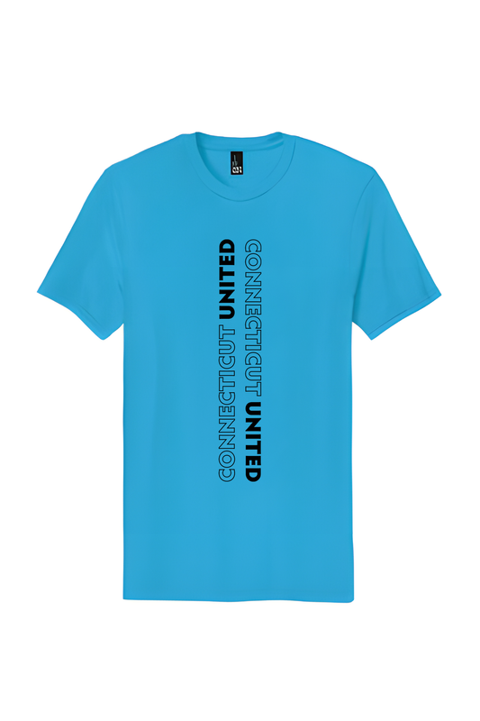 Connecticut United Vertical T-Shirt - Blue