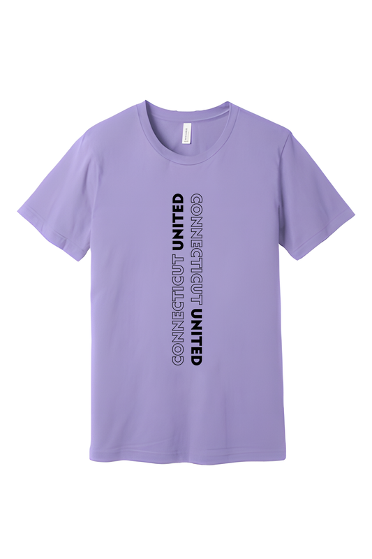 Connecticut United Vertical T-Shirt - Purple